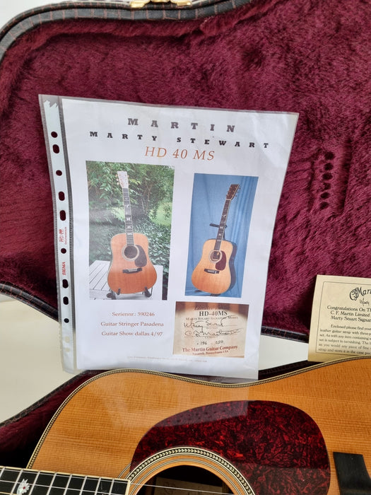 Martin HD-40 MS Natural 1996