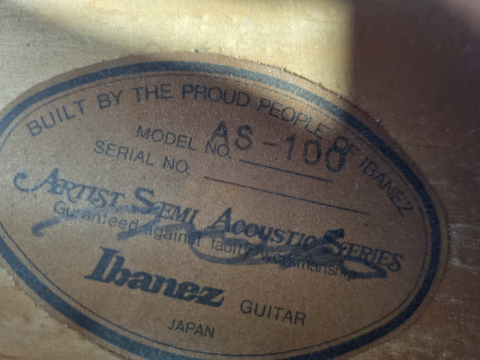 Ibanez AS100 Artist 1981 Antique Violin