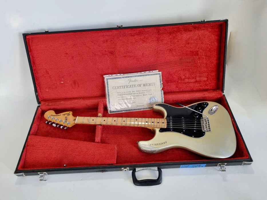 Fender Stratocaster 25th Anniversary Silver Metallic 1979