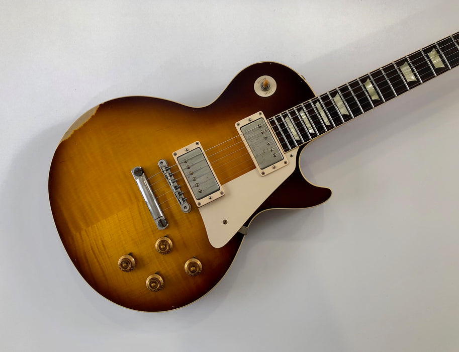 Gibson Les Paul reissue 1959 Aged Faded Tobacco Burst 2013