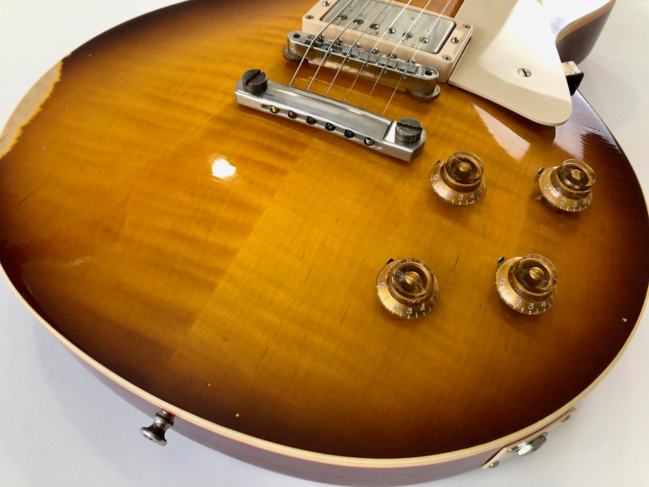 Gibson Les Paul reissue 1959 Aged Faded Tobacco Burst 2013