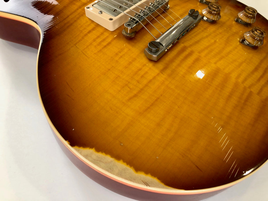 Gibson Les Paul reissue 1959 Aged Faded Tobacco Burst 2013