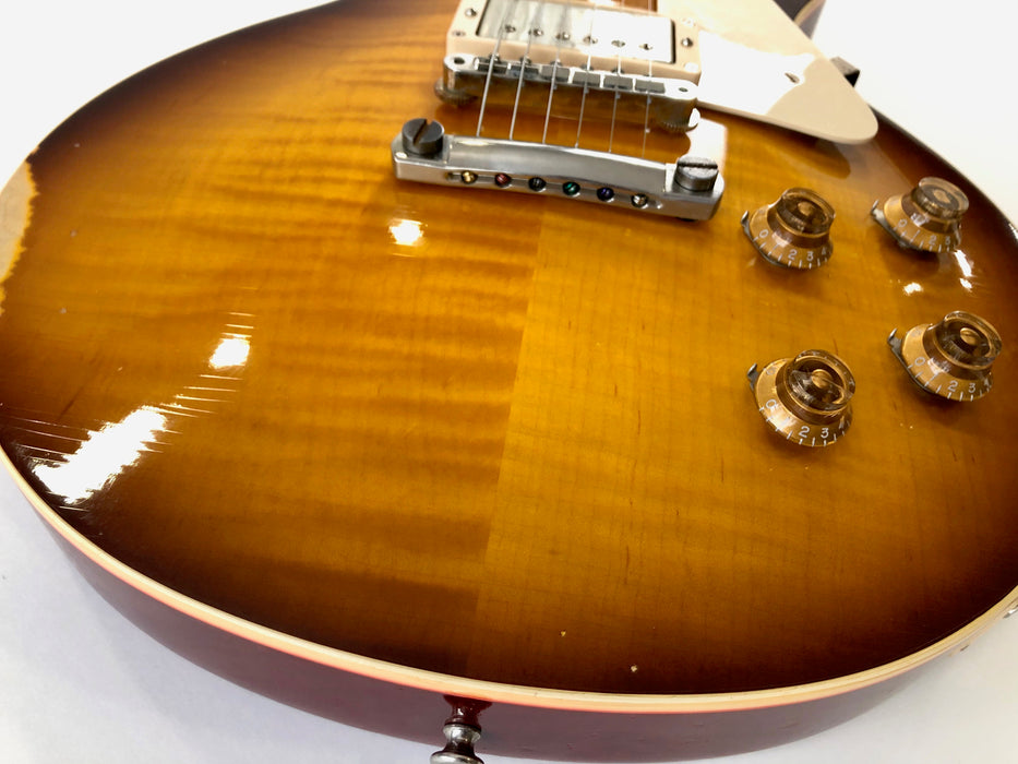 Gibson Les Paul reissue 1959 Aged Faded Tobacco Burst 2013