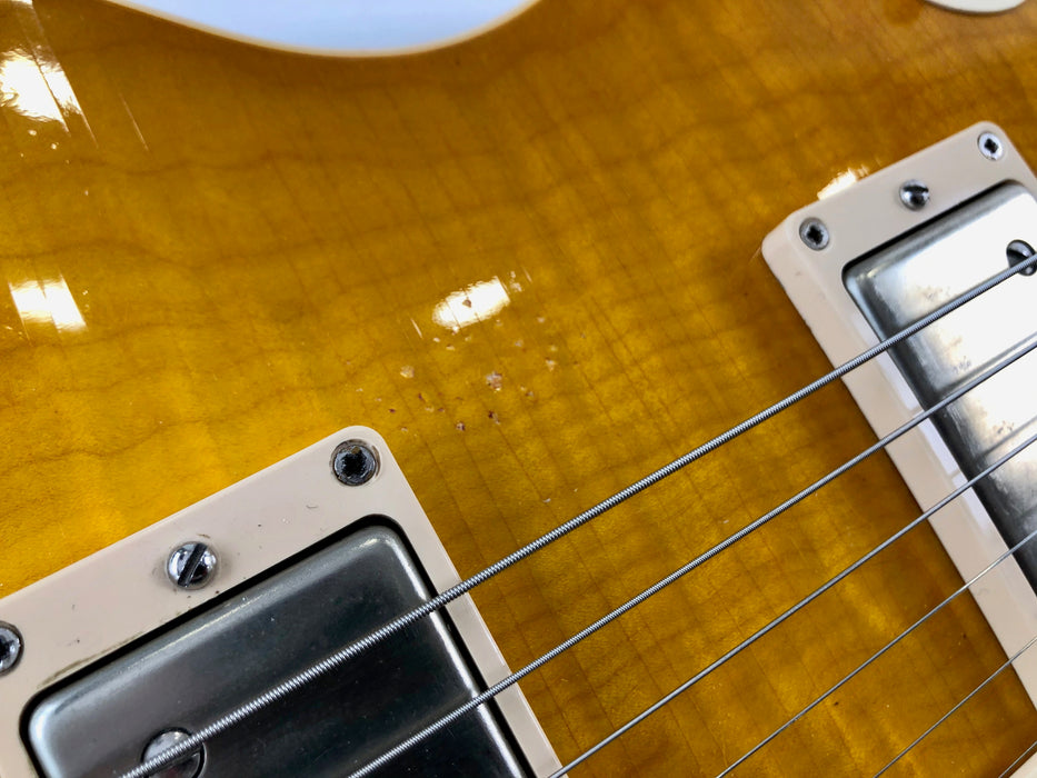 Gibson Les Paul reissue 1960 Aged Lemon Burst 2014