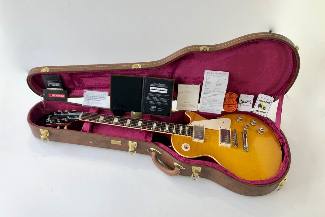 Gibson Les Paul reissue 1960 Aged Lemon Burst 2014