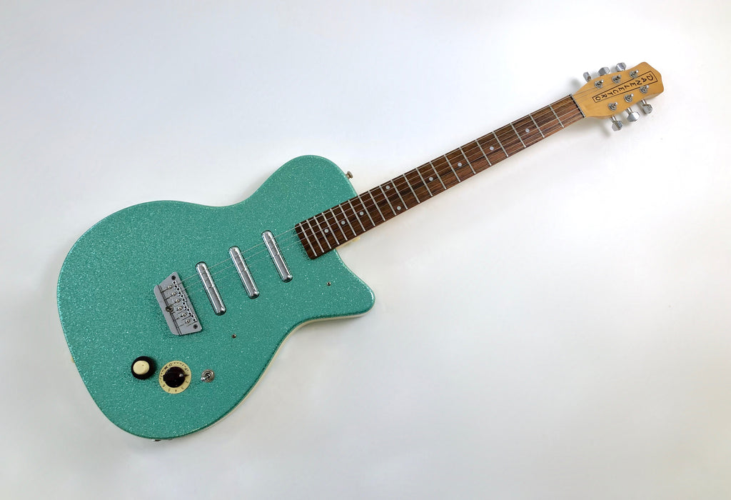 Danelectro U-3 Turquoise Sparkle 56