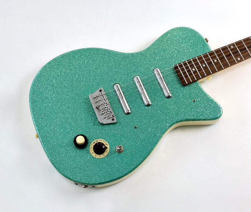 Danelectro U-3 Turquoise Sparkle 56