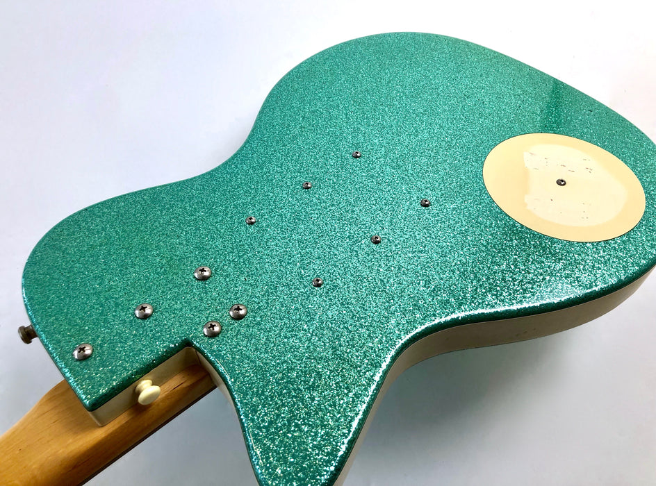 Danelectro U-3 Turquoise Sparkle 56