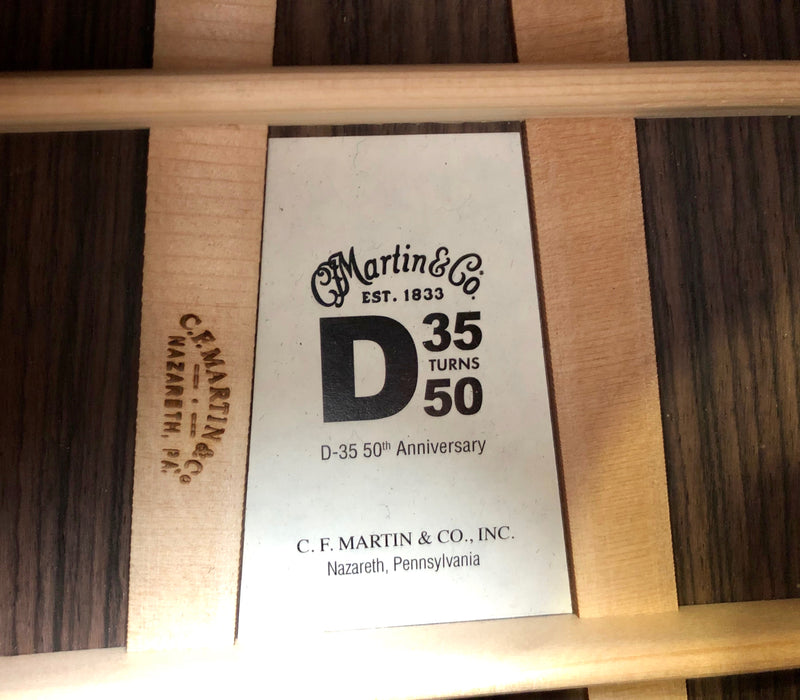 Martin D-35 50th Anniversary Natural 2015