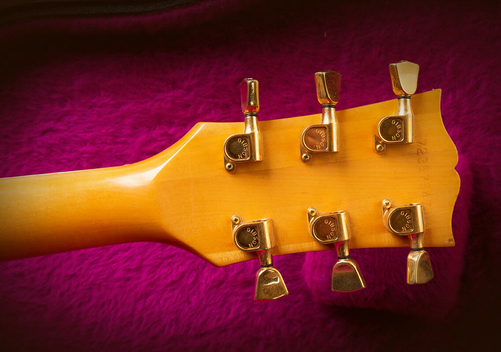 GIBSON LES PAUL CUSTOM NATURAL 3 PU 1977