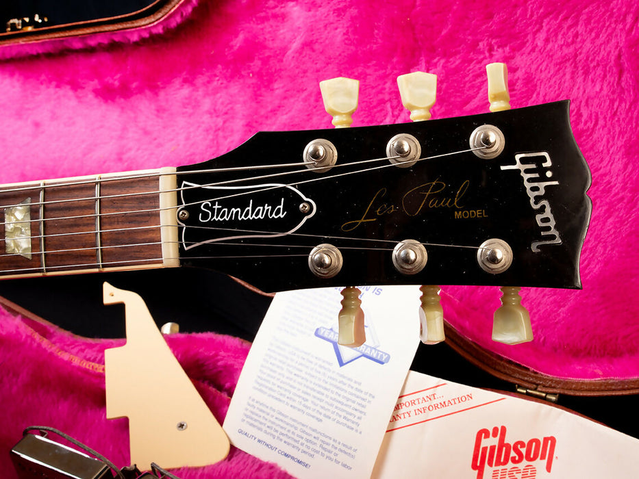 Gibson Les Paul Standard Custom Shop Special Order 1990 Headstock front