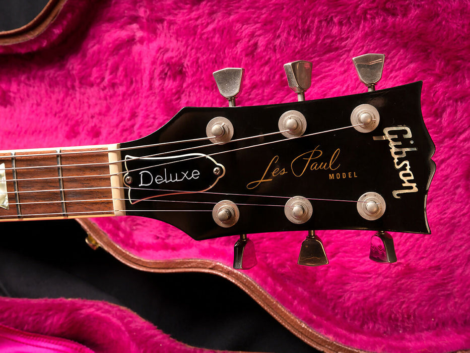 GIBSON LES PAUL DELUXE EBONY 1979