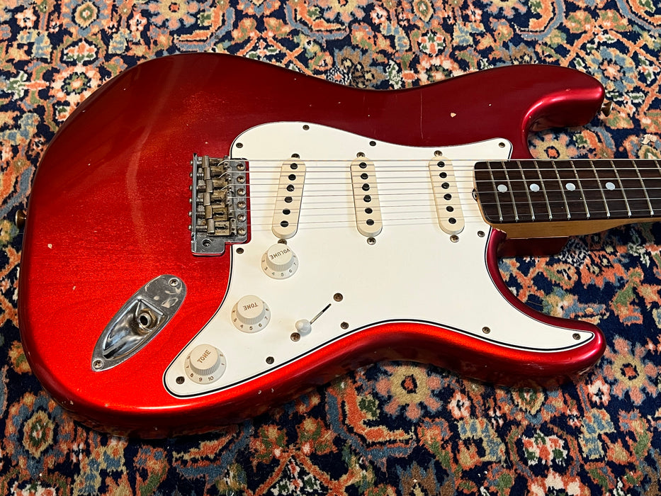 Fender Custom Shop '65 Reissue Stratocaster Journeyman Relic 2020 Candy Apple Red