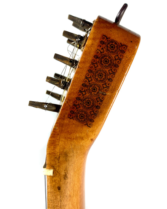 Cistre de l'Entlenbuch (Swiss Halszither) 1850's