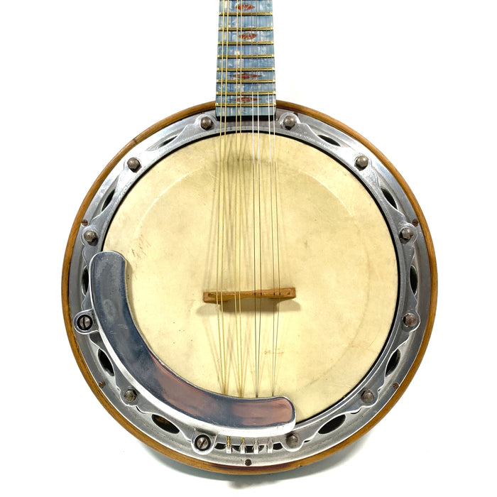 Banjo-Mandoline (Banjoline) Atelier Jacobacci Décoré de 1947