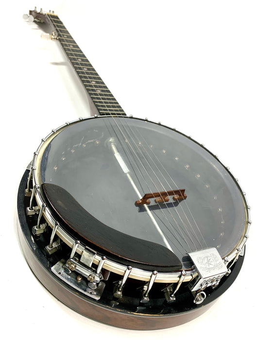 Banjo Kay 5 Cordes Résonateur Aigle 1970's