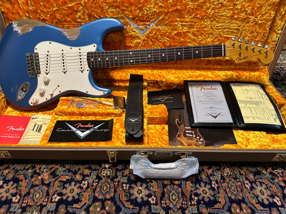 Fender Custom Shop '60 Heavy Relic Stratocaster 2022 Lake Placid Blue