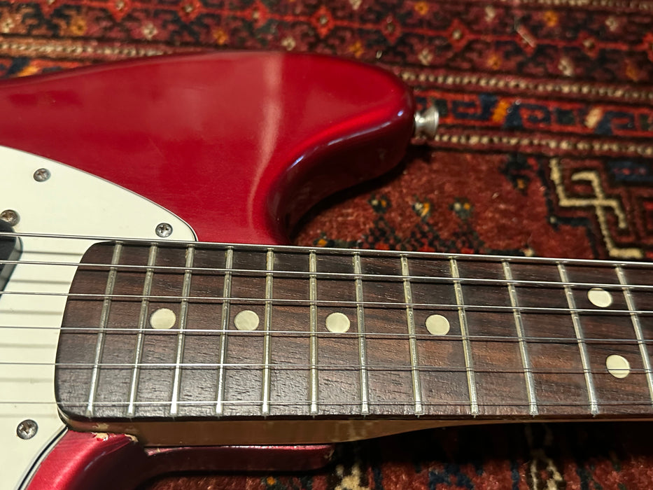 Fender Mustang Guitar with Rosewood Fretboard 1974 - Competition Red