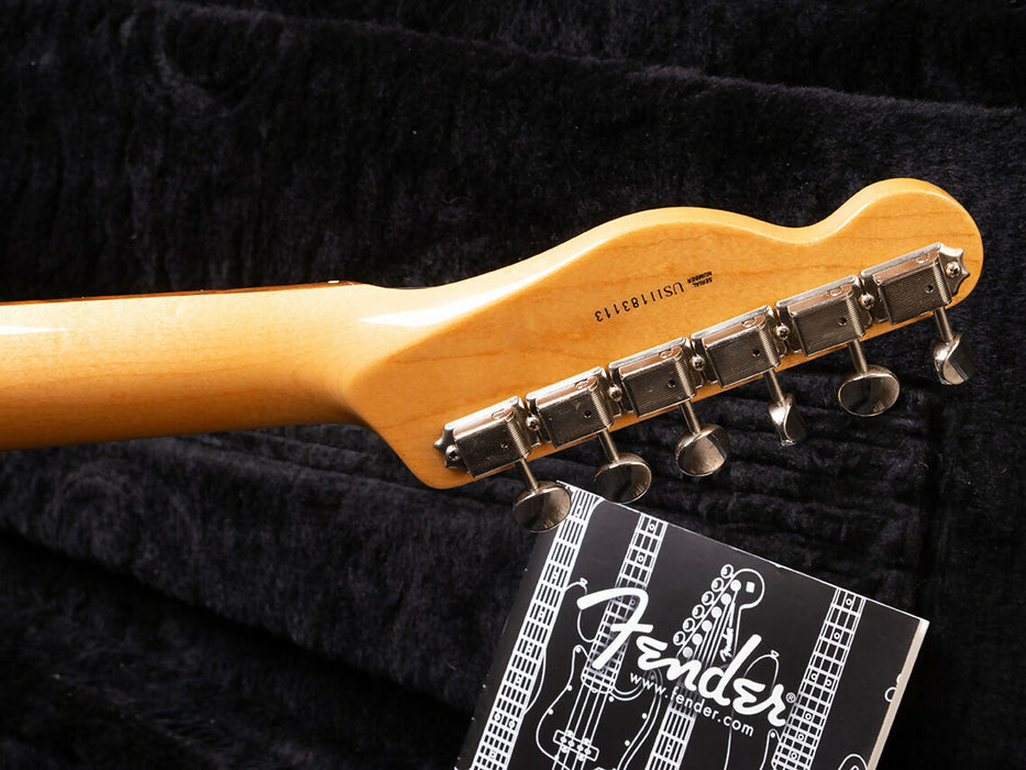 Fender Telecaster 60th Anniversary Telebration 2011 Headstock Back