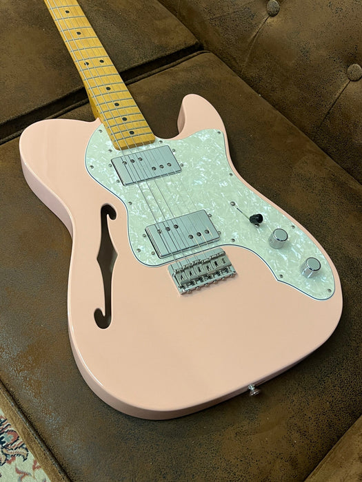 Fender Vintera '70s Telecaster Thinline Shell Pink 2022