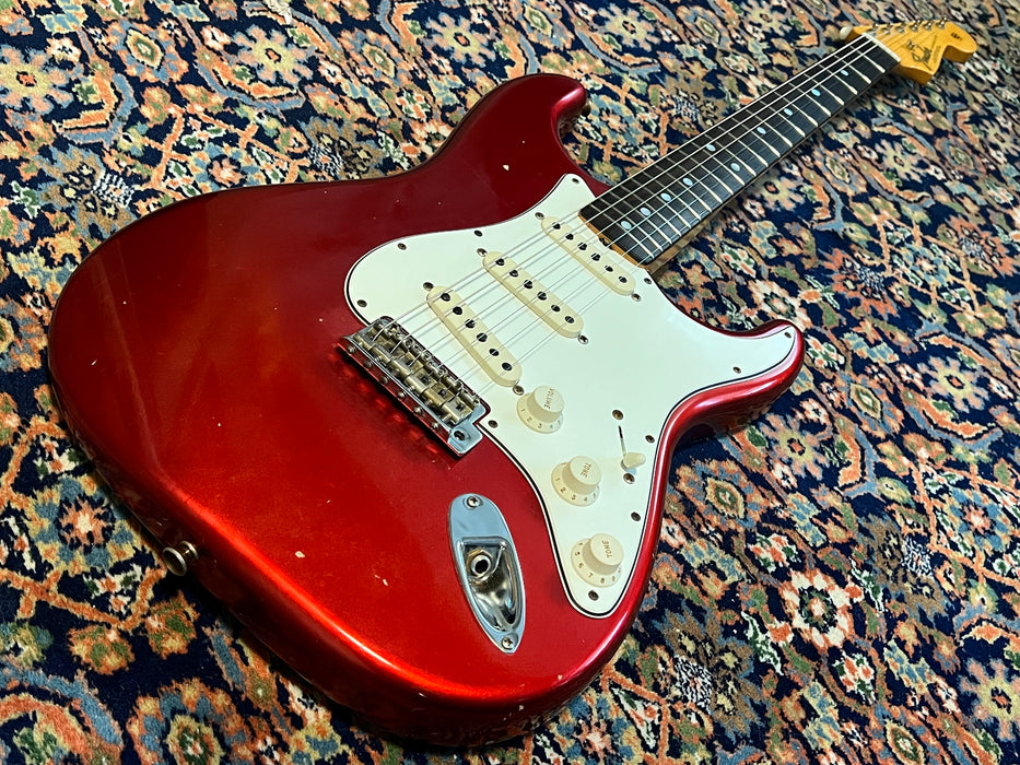 Fender Custom Shop '65 Reissue Stratocaster Journeyman Relic 2020 Candy Apple Red