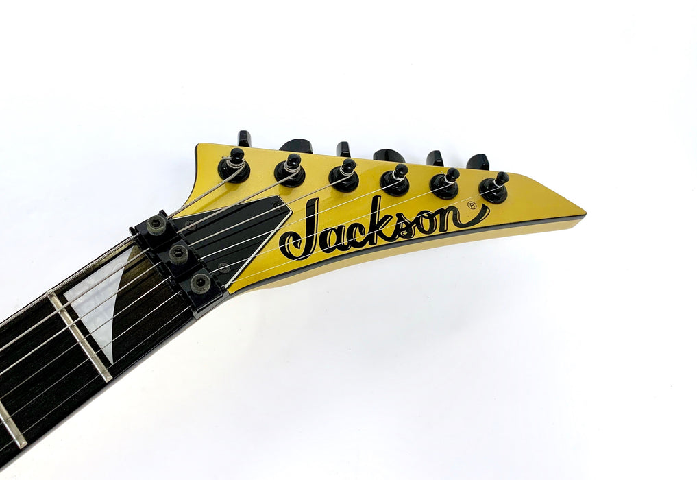 Jackson RR24 Randy Rhoads Pro Series Gold with Black Bevels