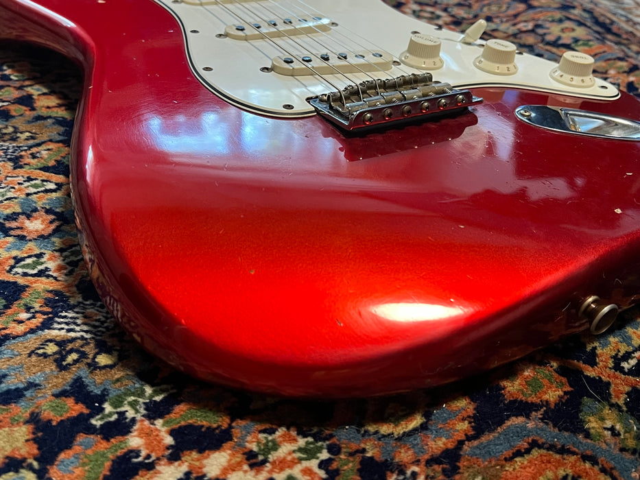 Fender Custom Shop '65 Reissue Stratocaster Journeyman Relic 2020 Candy Apple Red