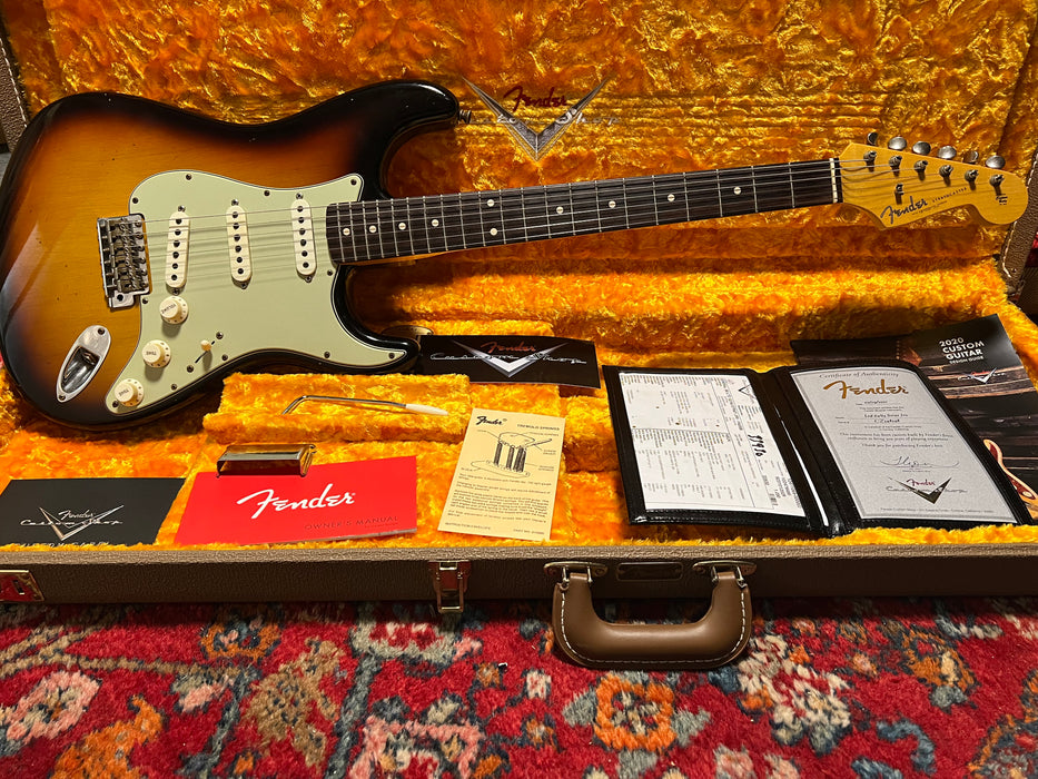 Fender Custom Shop '62 Limited Reissue Stratocaster Journeyman Relic 2021 Sunburst