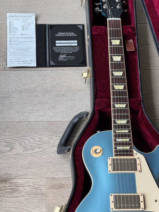 Gibson Les Paul Custom Pro Pelham Blue 2011