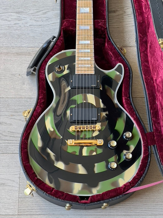 Gibson Zakk Wylde Les Paul Custom Camo Bullseye 2003 - 2016