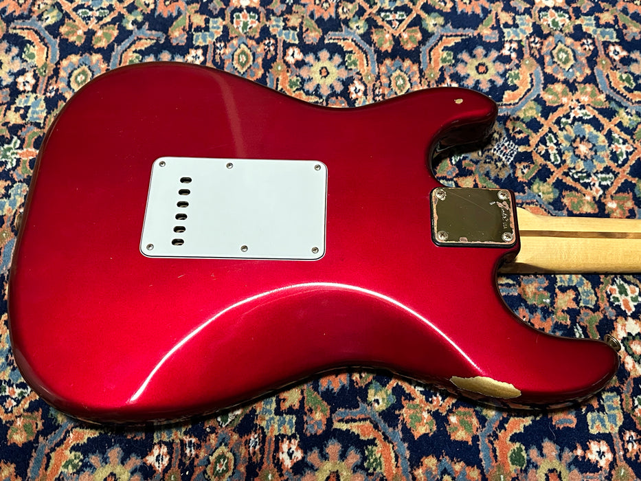 Fender The Strat with Maple Fretboard 1981 - Candy Apple Red