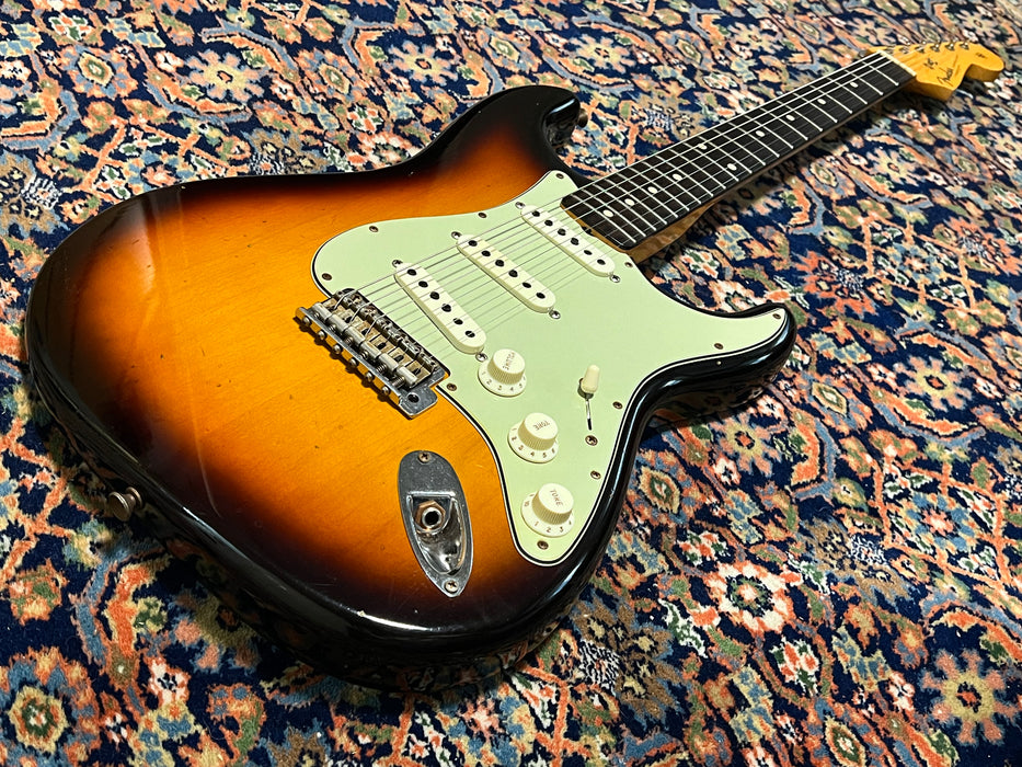 Fender Custom Shop '62 Limited Reissue Stratocaster Journeyman Relic 2021 Sunburst