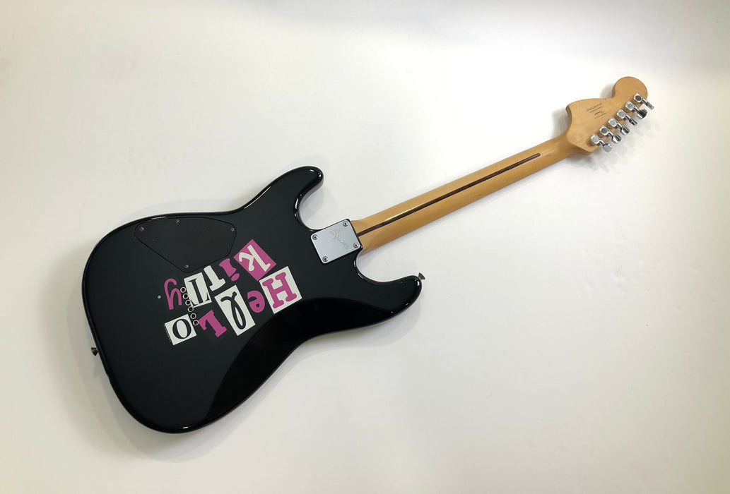 Squier Strat Hello Kitty Black 2006