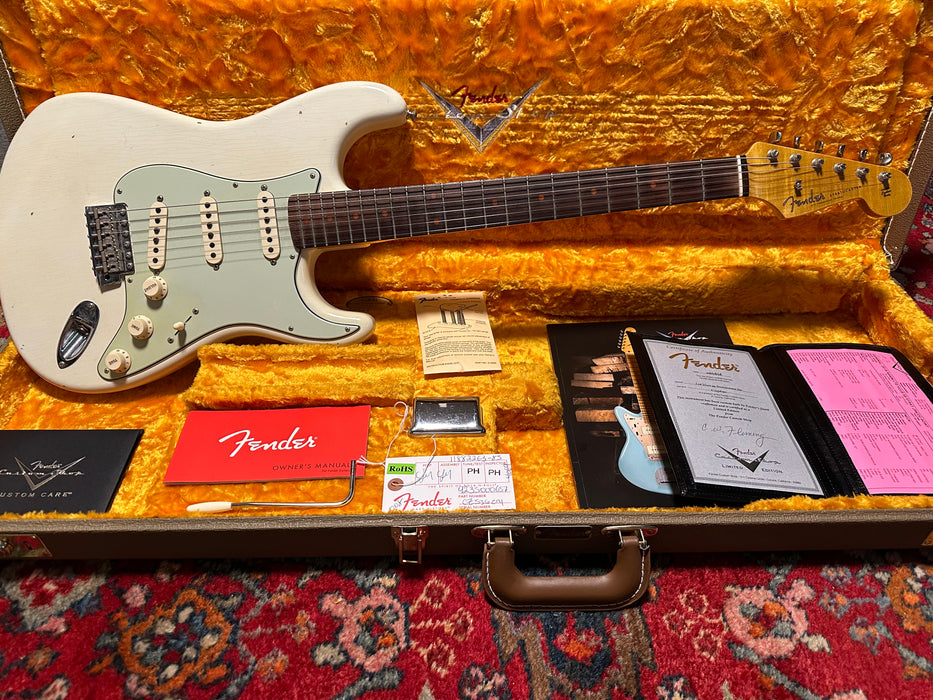 Fender Custom Shop '59 NAMM LTD Stratocaster Journeyman 2018 Olympic White