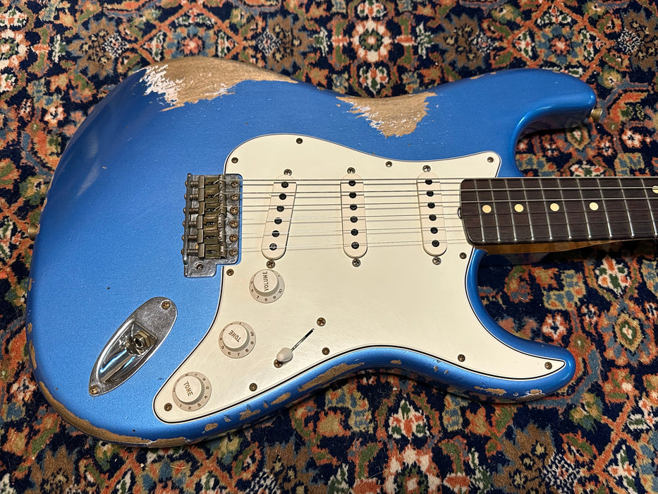 Fender Custom Shop '60 Heavy Relic Stratocaster 2022 Lake Placid Blue