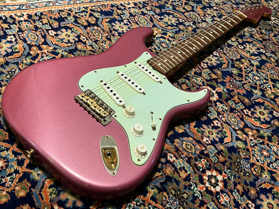 Fender Custom Shop '60 Reissue Stratocaster Relic 2013 Burgundy Mist