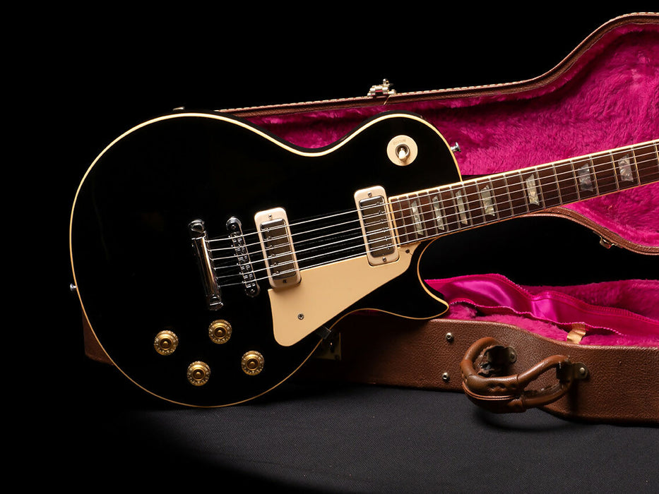 GIBSON LES PAUL DELUXE EBONY 1979