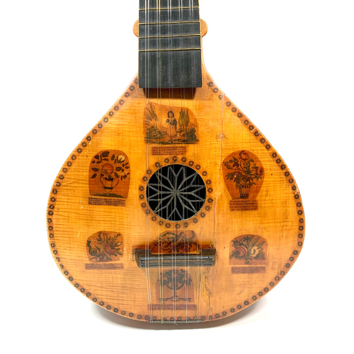 Cistre de l'Entlenbuch (Swiss Halszither) 1850's