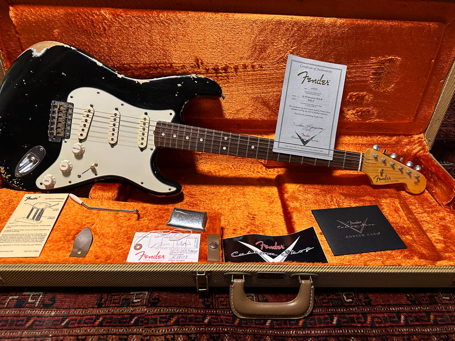 Fender Custom Shop '63 Relic Stratocaster 2017 Black