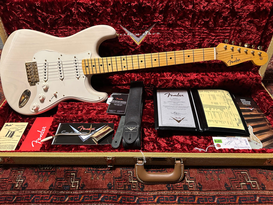 Fender Custom Shop '57 'Mary Kaye' Stratocaster Closet Classic 2021 White Blonde