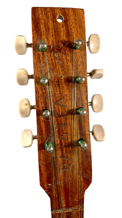 Tahitian Double Neck Ukulele Tumaraa Raiatea from 1992