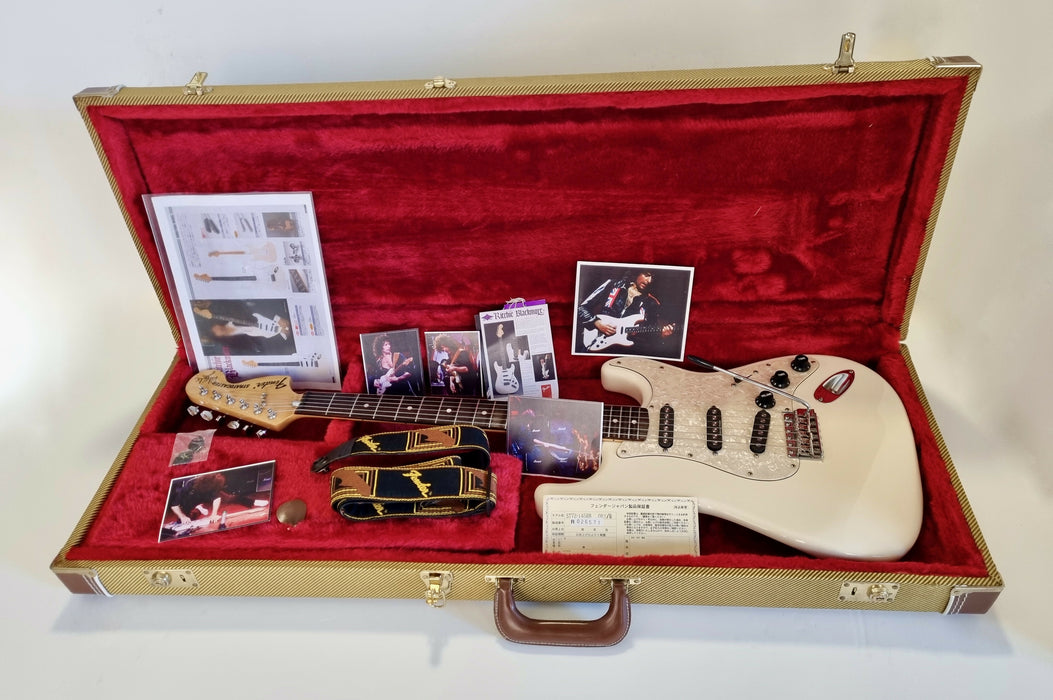 Fender Stratocaster ST72-145RB Ritchie Blackmore signature Olympic White 2004