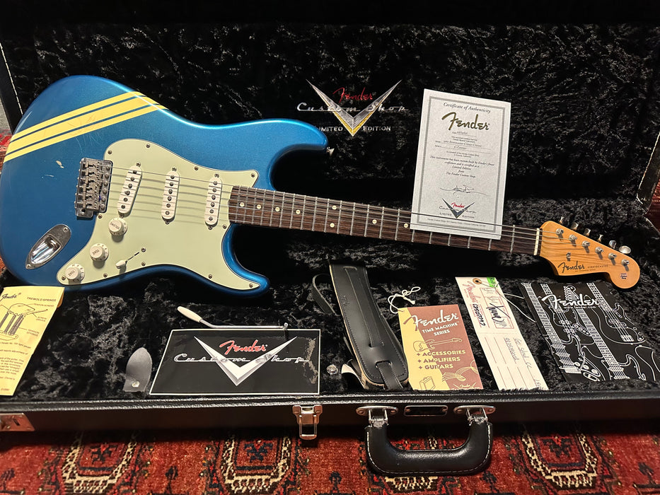 Fender Custom Shop '60 NAMM LTD Closet Classic Stratocaster 2007 Lake Placid Blue Competition