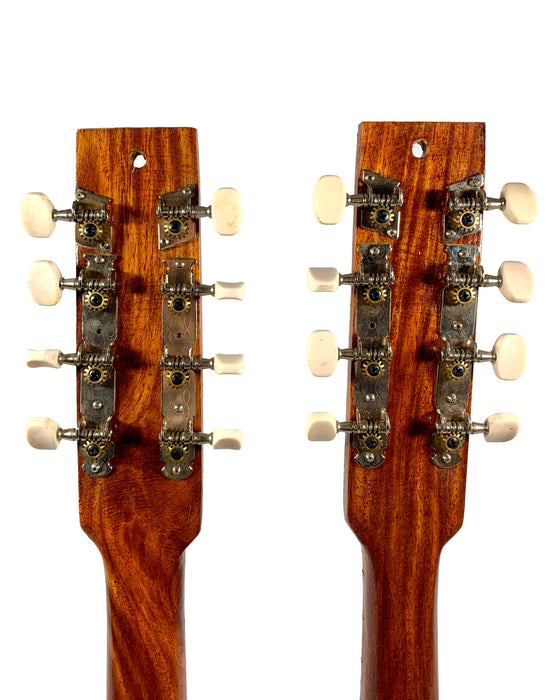 Tahitian Double Neck Ukulele Tumaraa Raiatea from 1992