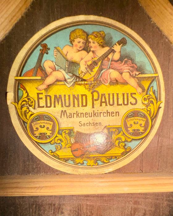 Edmund Paulus Flat Mandolin 1930's