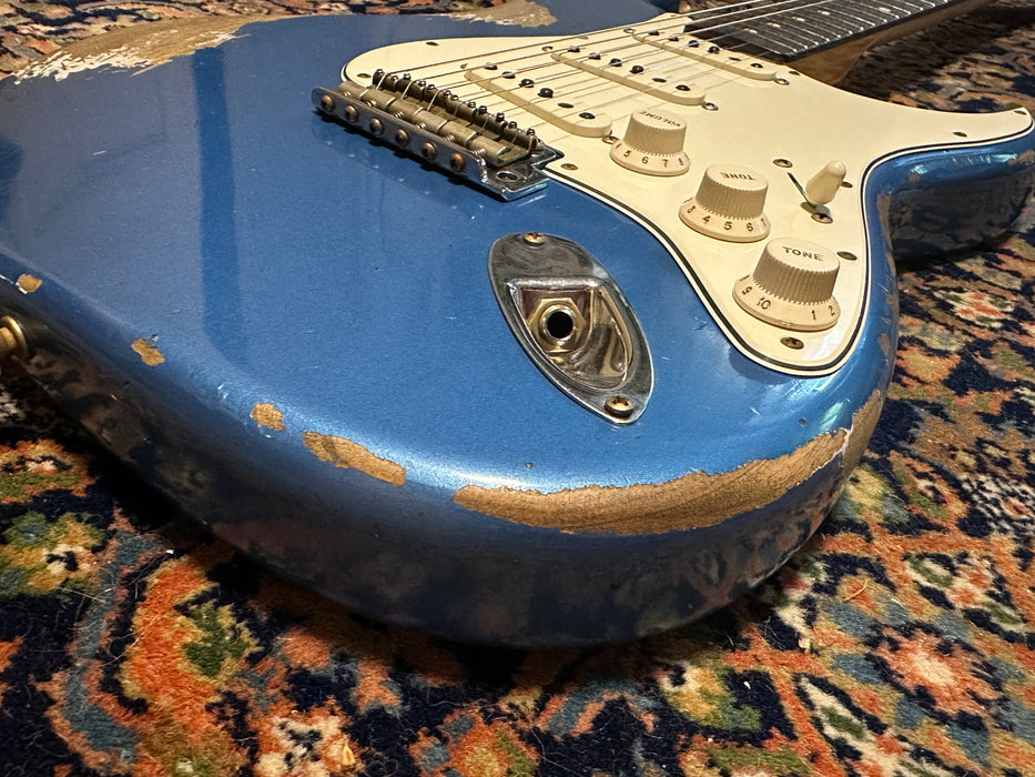 Fender Custom Shop '60 Heavy Relic Stratocaster 2022 Lake Placid Blue