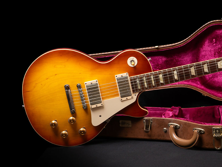 Gibson Les Paul Standard Custom Shop Reissue 58 2012 - Ice Tea Burst Plain Top 