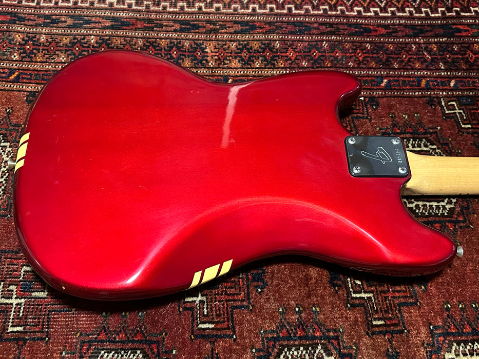 Fender Mustang Guitar with Rosewood Fretboard 1974 - Competition Red