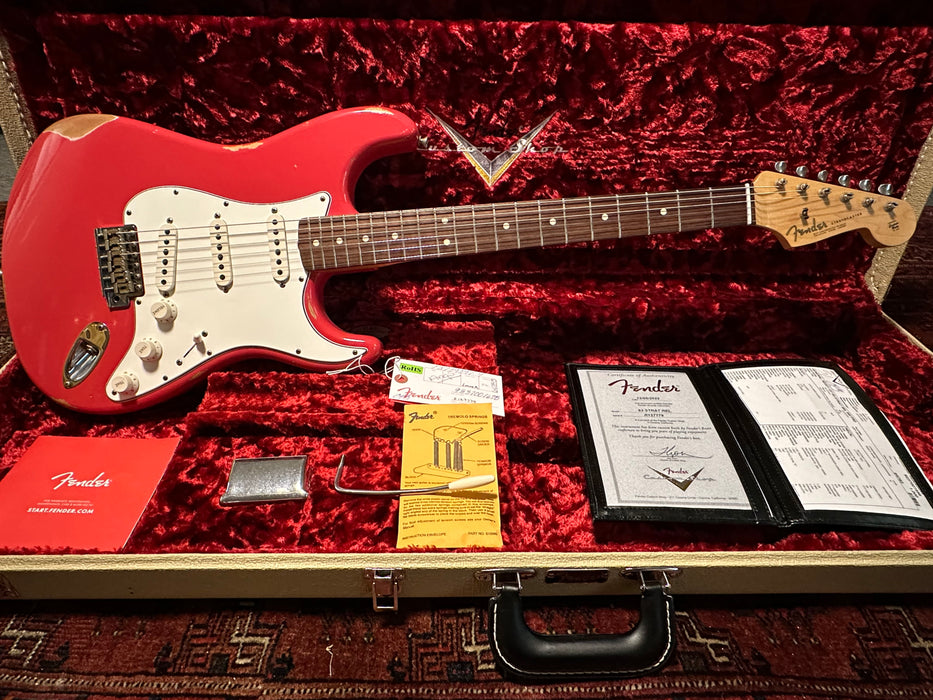 Fender Custom Shop '60 Reissue Relic Stratocaster 2022 Fiesta Red