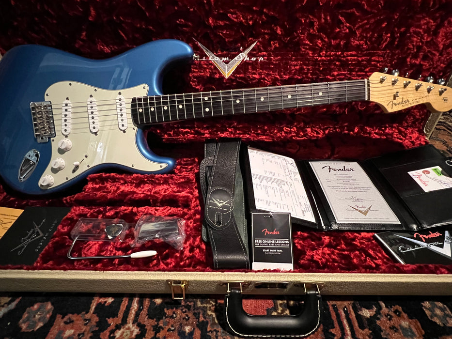 Fender Custom Shop '63 Reissue Stratocaster NOS 2022 Lake Placid Blue